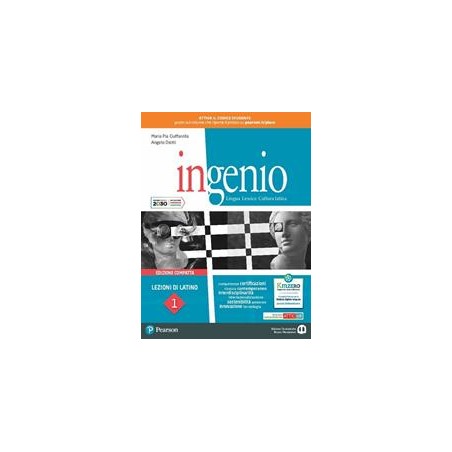 Ingenio. Grammatica latina. Con Lingua, lessico, cultura latina. Per le  Scuole superiori. Con e-book. Con espansione online (9788869106439): 2% di  Sconto