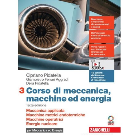 CORSO DI MECCANICA MACCHINE ED ENERGIA 3 Terza Edizione