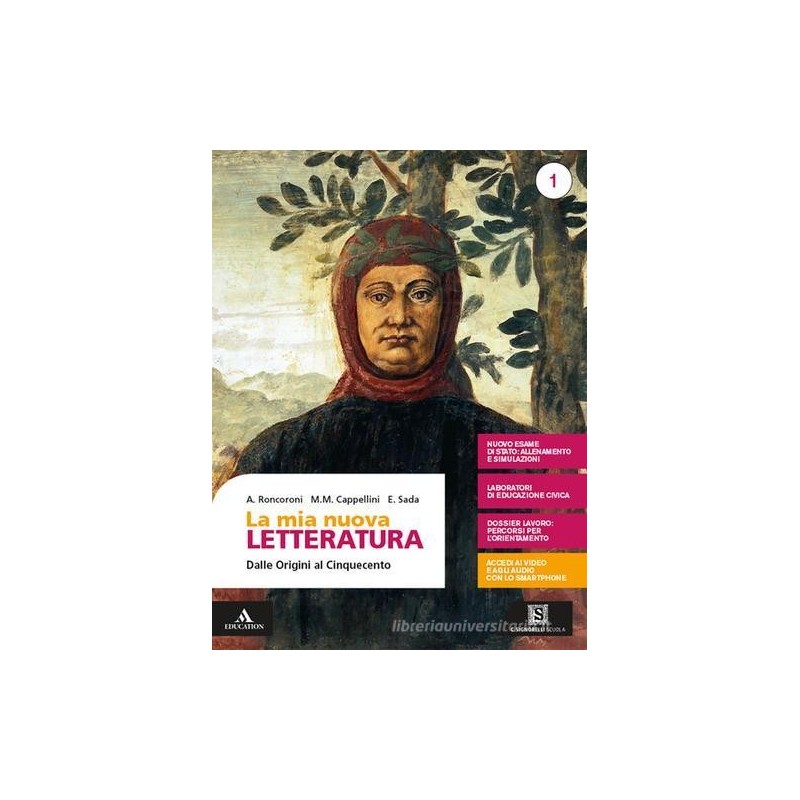 La mia nuova letteratura 1 + divina commedia