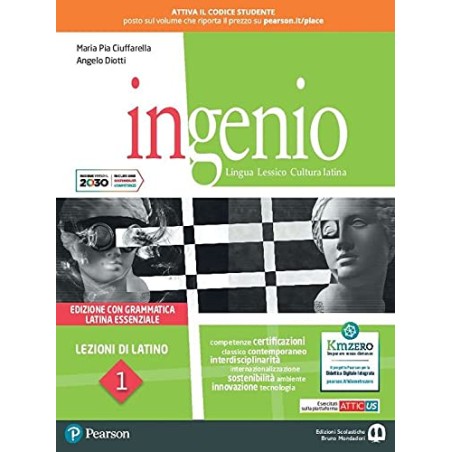 Ingenio. Grammatica latina. Con Lingua, lessico, cultura latina. Per le  Scuole superiori. Con e-book. Con espansione online - Angelo Diotti, Maria  Pia Ciuffarella - Libro - Mondadori Store