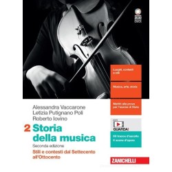 9788808707475 Storia della musica 2. Seconda edizione