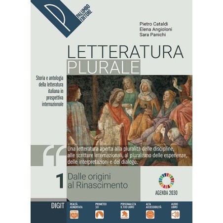 Letteratura plurale 1. Con Liberi e Antologia della Commedia