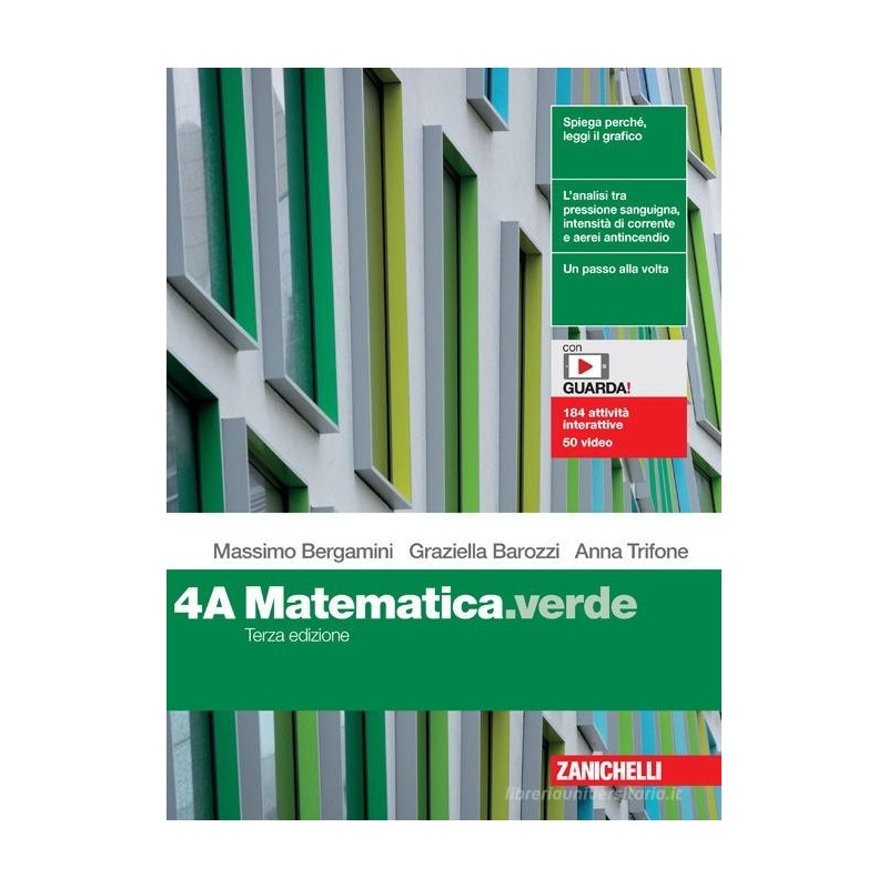 Matematica.Verde 4 A+B Terza edizione