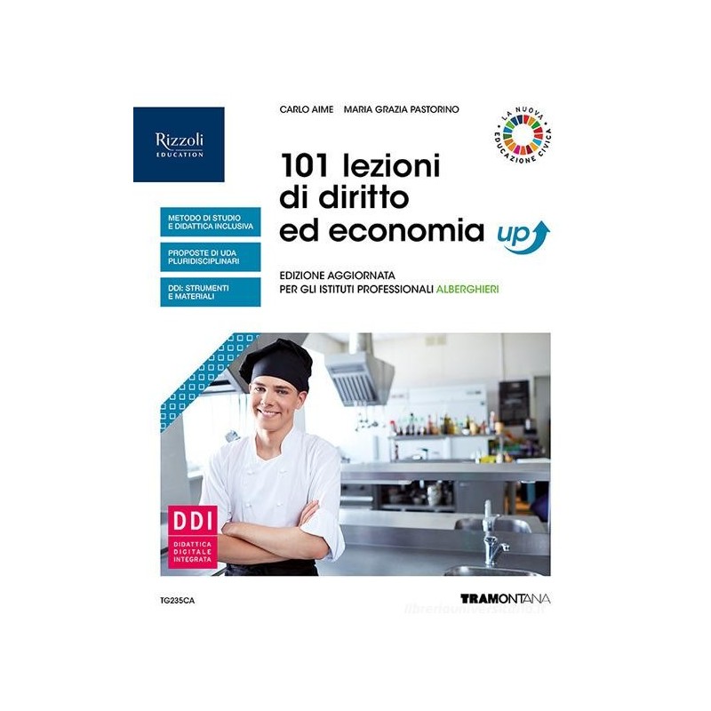 101 lezioni di diritto ed economia up. Per ist. Alberghieri