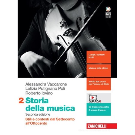 9788808707475 Storia della musica 2. Seconda edizione